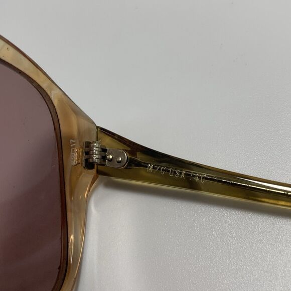 Rare Vintage M/C USA Sunglasses Glasses Frames MC 7927 - Frames Only - Brown main image 7